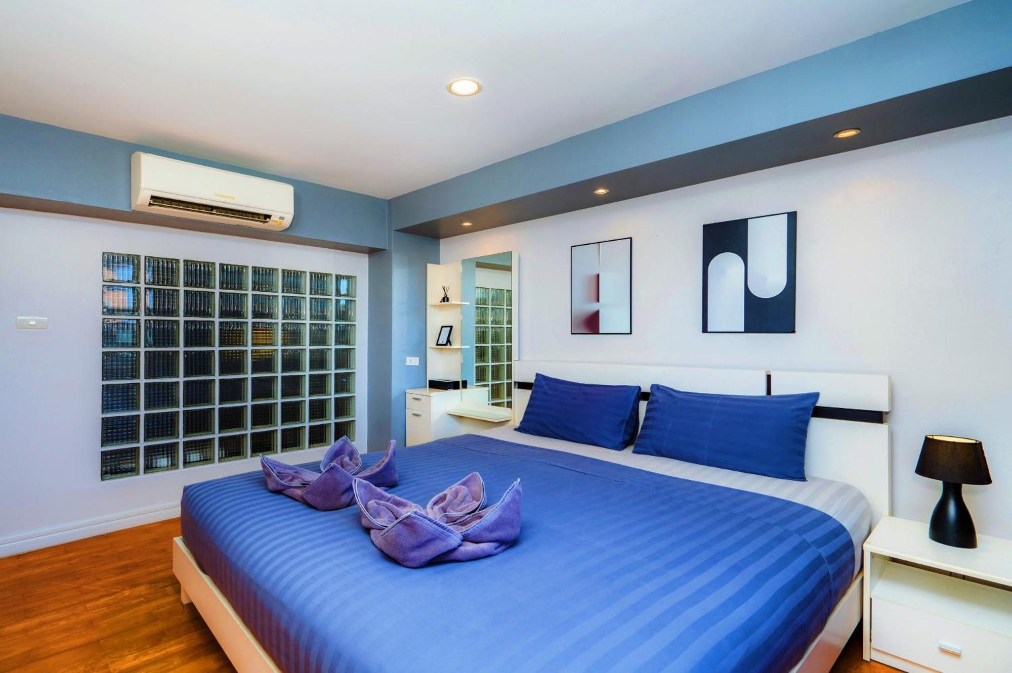 Soi 7 Hua Hin-Happy Rent Aparthotel Rom bilde