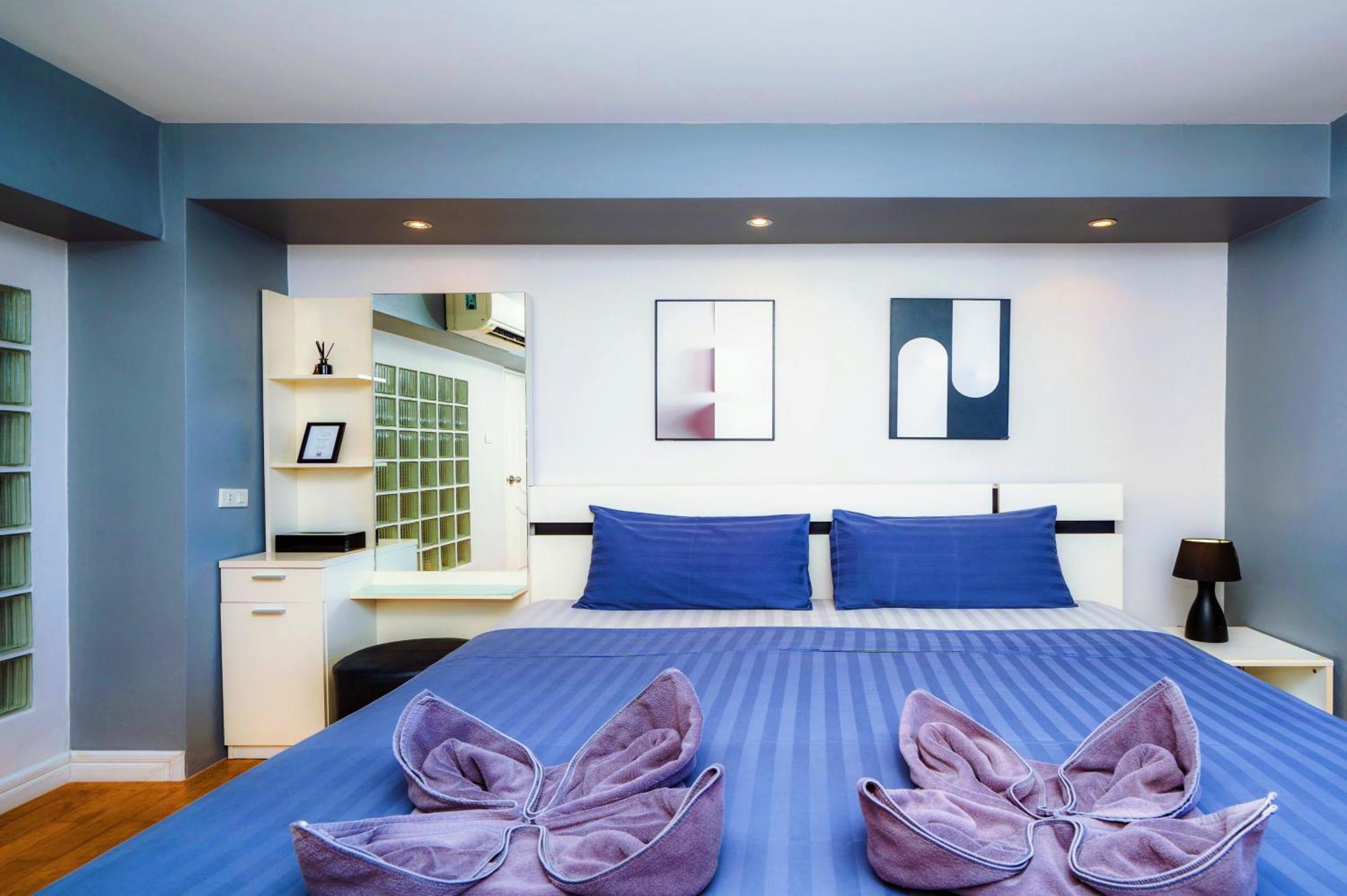 Soi 7 Hua Hin-Happy Rent Aparthotel Rom bilde